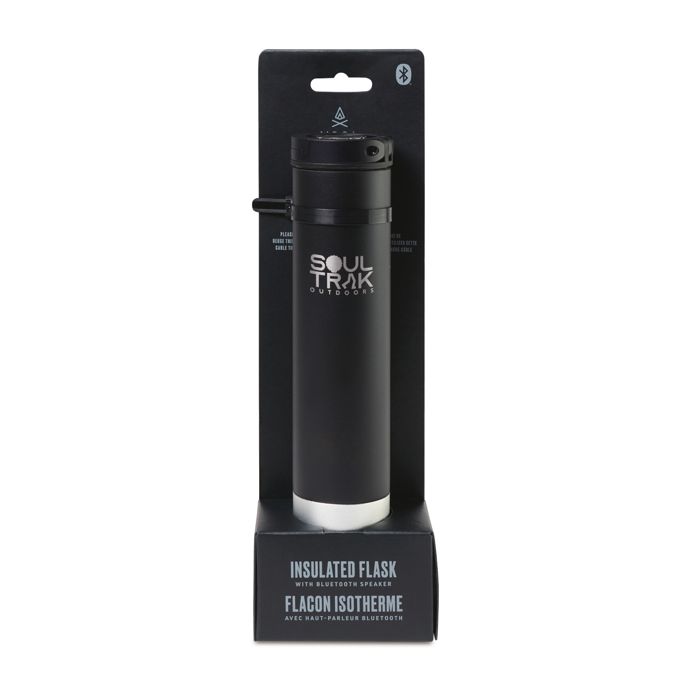 Custom VSSL Insulated Flask with Bluetooth Speaker_SwagSway Promotions_Promotional Products Supplier. Company Swag, Branded Tech Swag, Promotional Products by SwagSway Promotions.