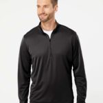 Custom Printed Adidas Pullovers_Black. Personalized Wearable Swag. Swagsway Promotions