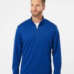 Custom Printed Adidas Pullovers_Royal. Personalized Wearable Swag. Swagsway Promotions