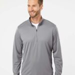 Custom Printed Adidas Pullovers_Grey Three. Personalized Wearable Swag. Swagsway Promotions