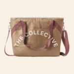 Custom Cooler Bags In Brown color with Strap_SwagSway Promotions_Promotional Products Supplier