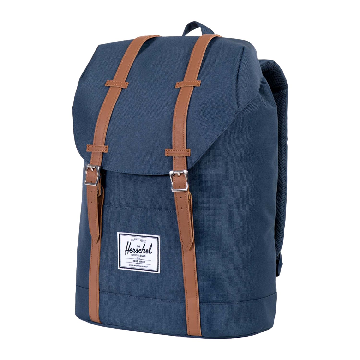Custom Printed Laptop Backpacks From Herschel in Navy Color by SwagSway Promotions.