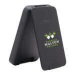 Custom Printed Mophie Wireless Power Bank. Black Color. SwagSway Promotions Tech Swag