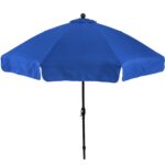 Custom Printed Market Umbrellas showcasing vibrant logos and designs, perfect for outdoor branding and events, providing stylish shade and promotional visibility by SwagSway Promotions.