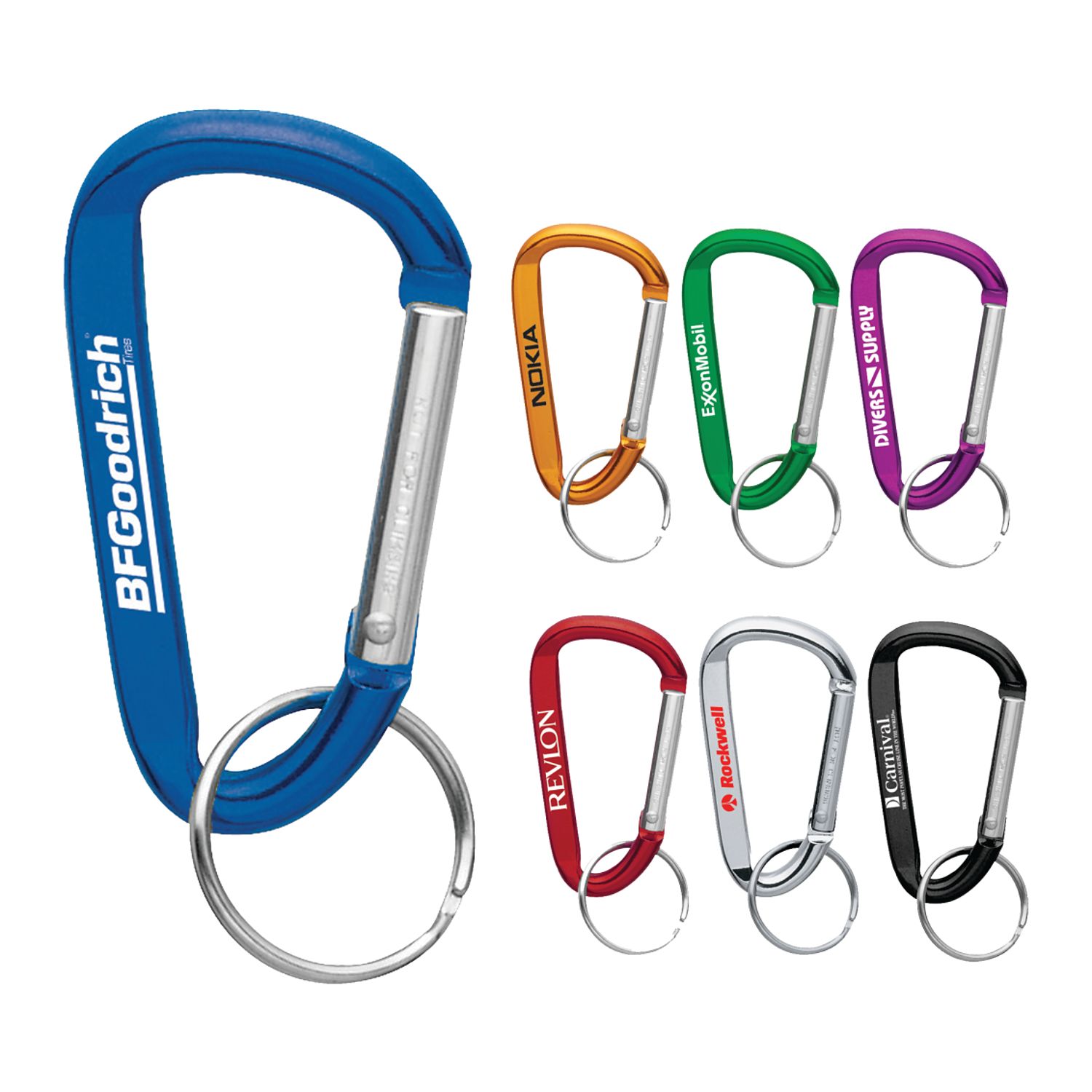 Custom Carabiner Key Chain by SwagSway Promotions_SwagSway Promotions is the Tops Supplier for Promotional Products in Canada and the US