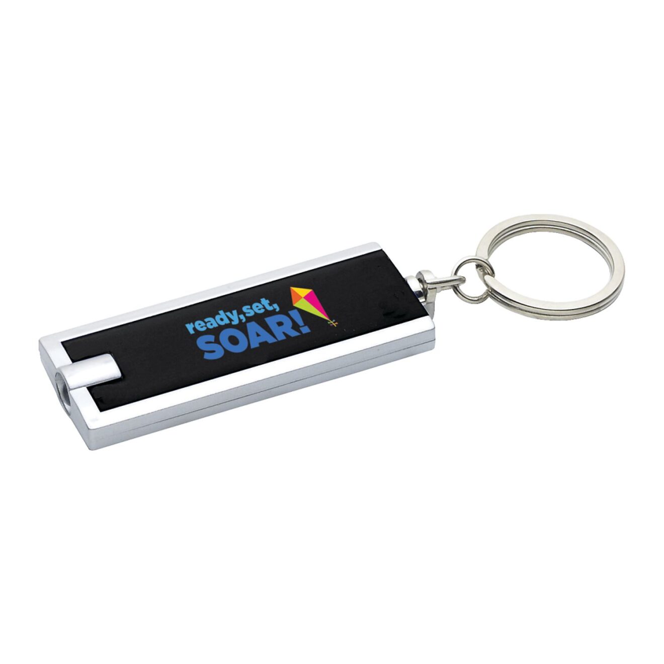Rectangle Key Rings Custom Rectangular Key Lights | Promotional Key Chains & Rings